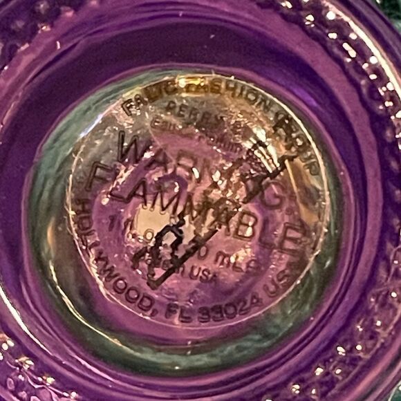 Mini women 360 PURPLE by Perry Ellis 1.0 OZ - Picture 2 of 3